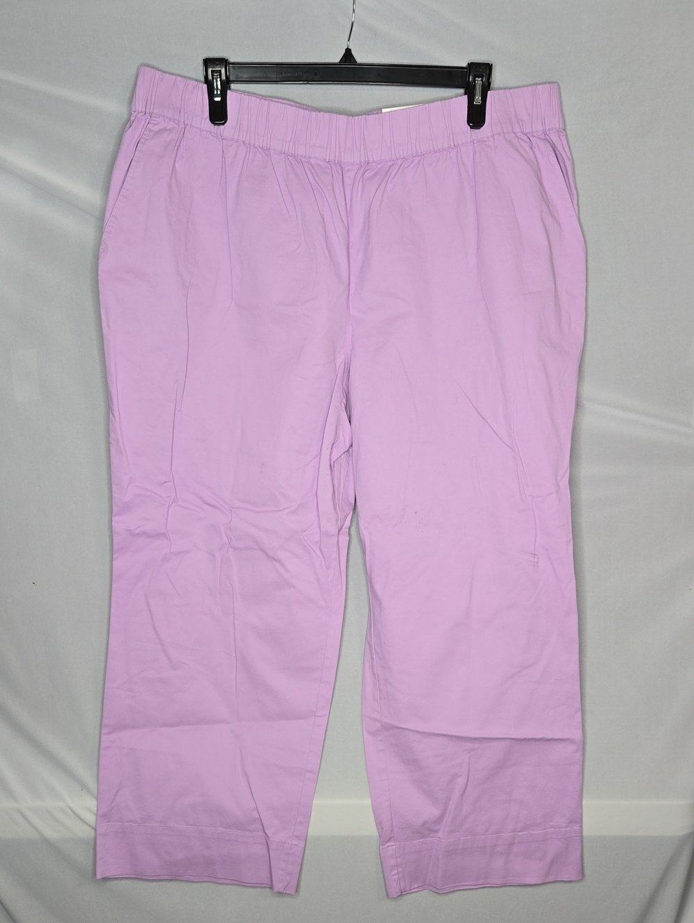 On 34th Straight Leg Ankle High Rise With Pockets 3X Plus New With Imperfections